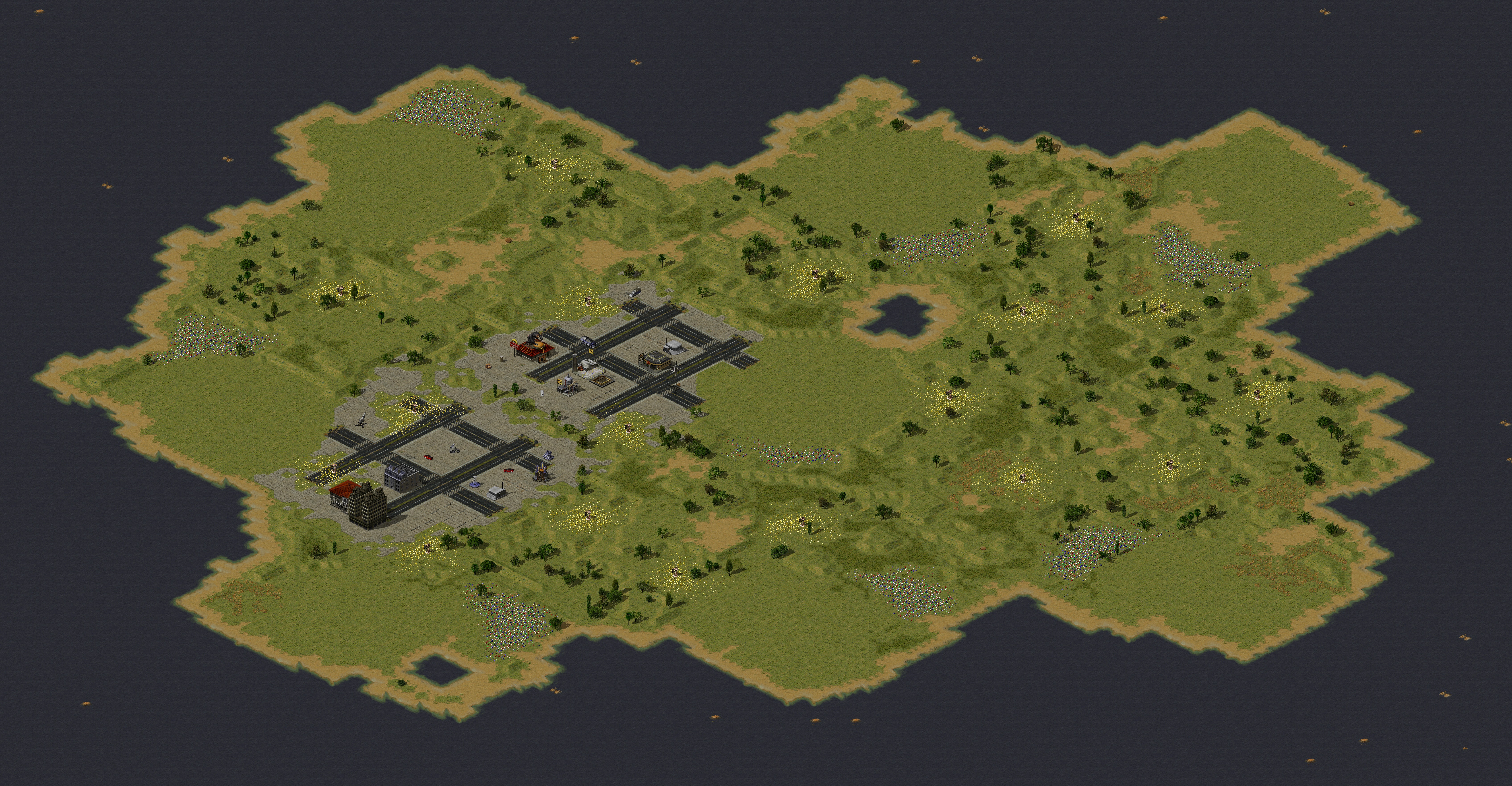 Rendered map: 随机地图022