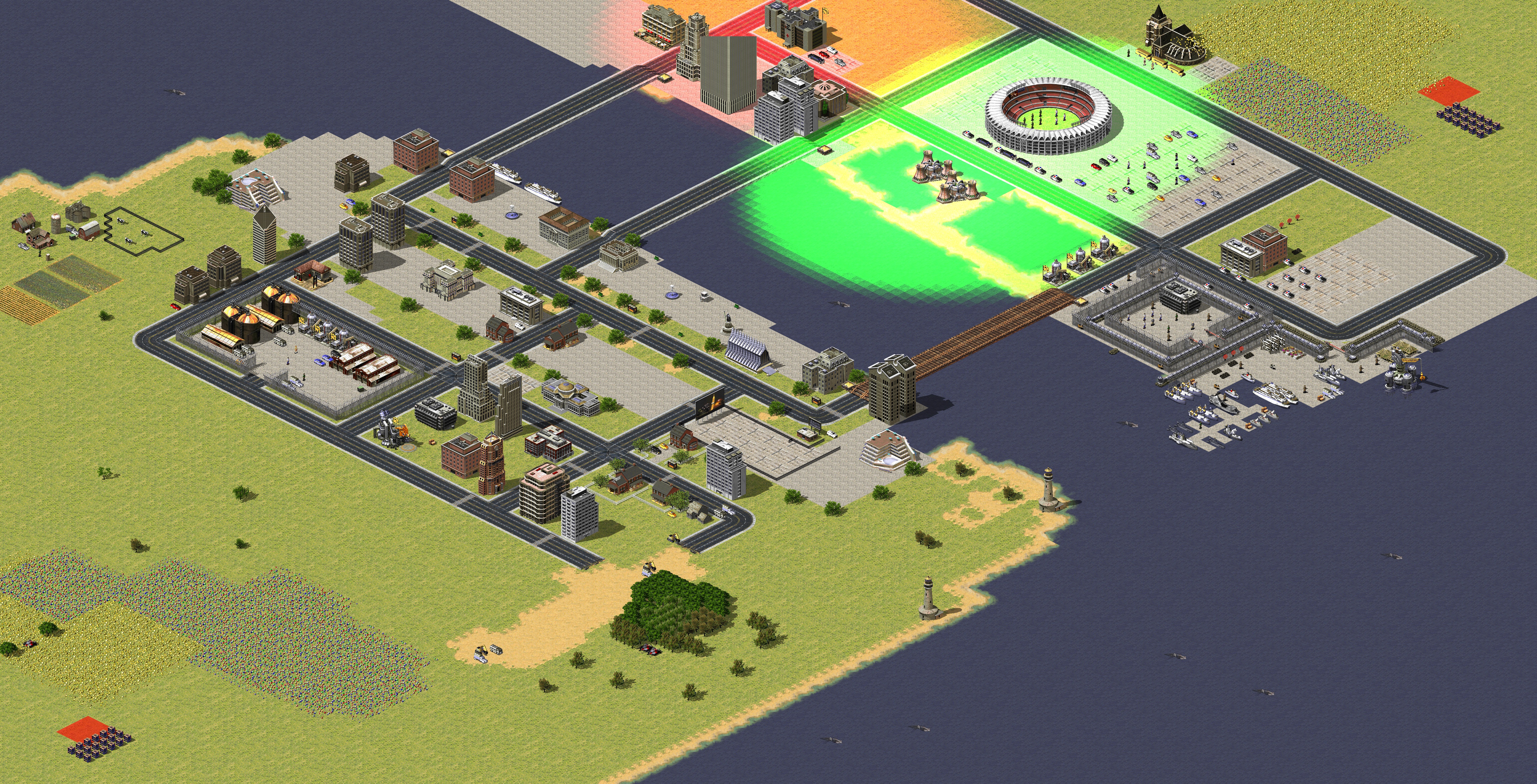 Rendered map: Downtown //snapper