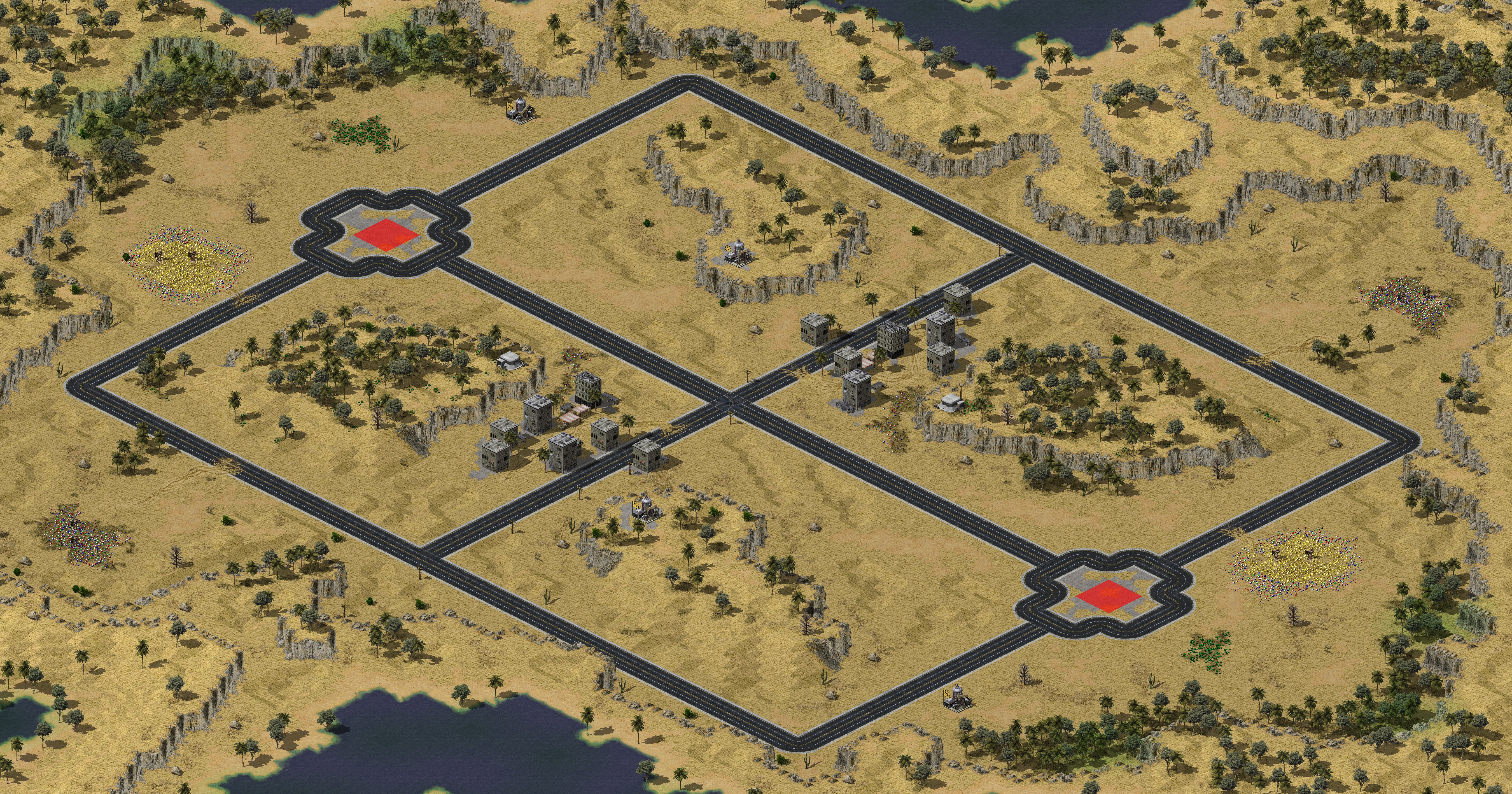 Rendered map: Tournament Desert