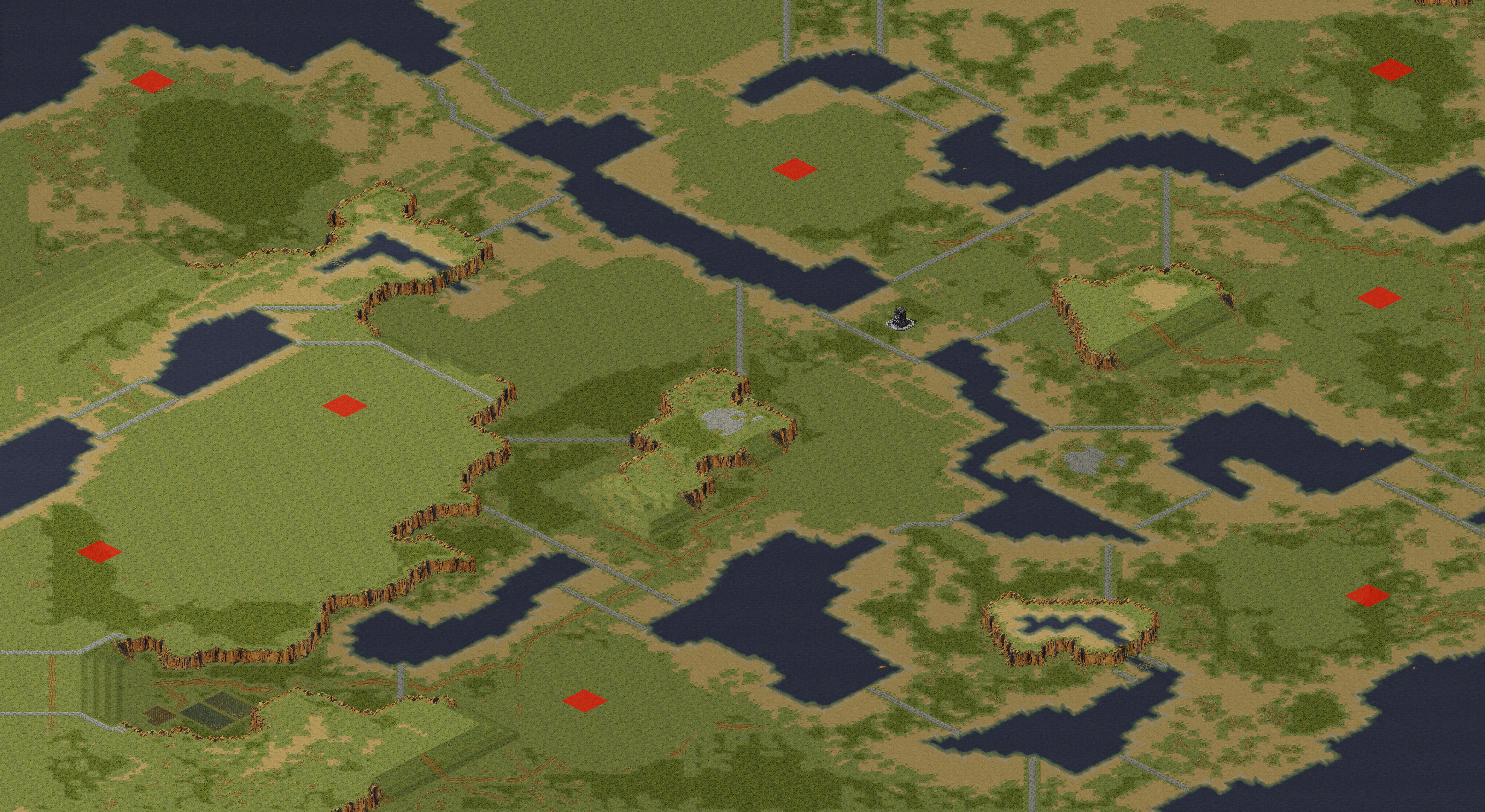 Rendered map: Tank War - Oil Grab