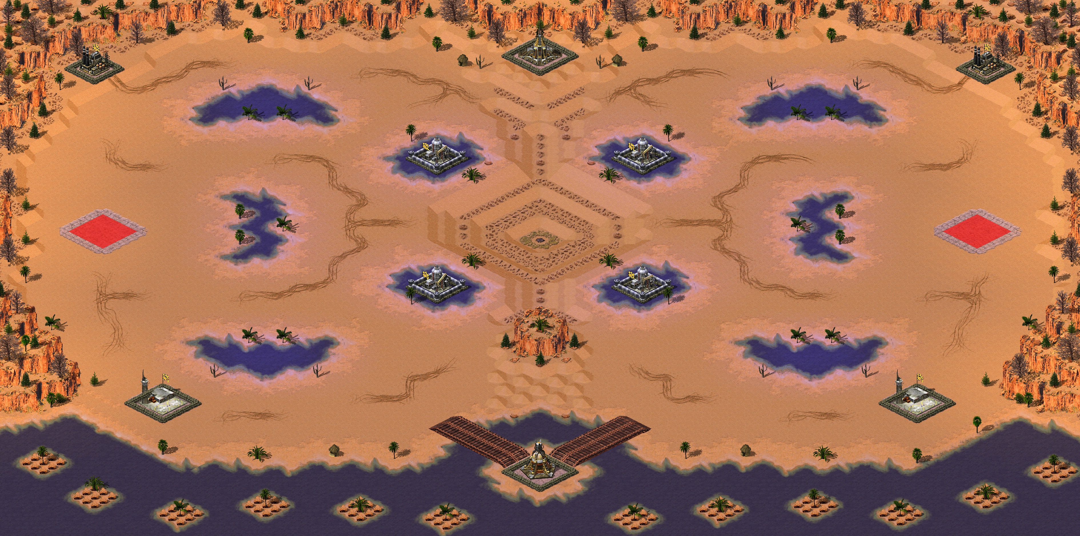 Rendered map: Texas