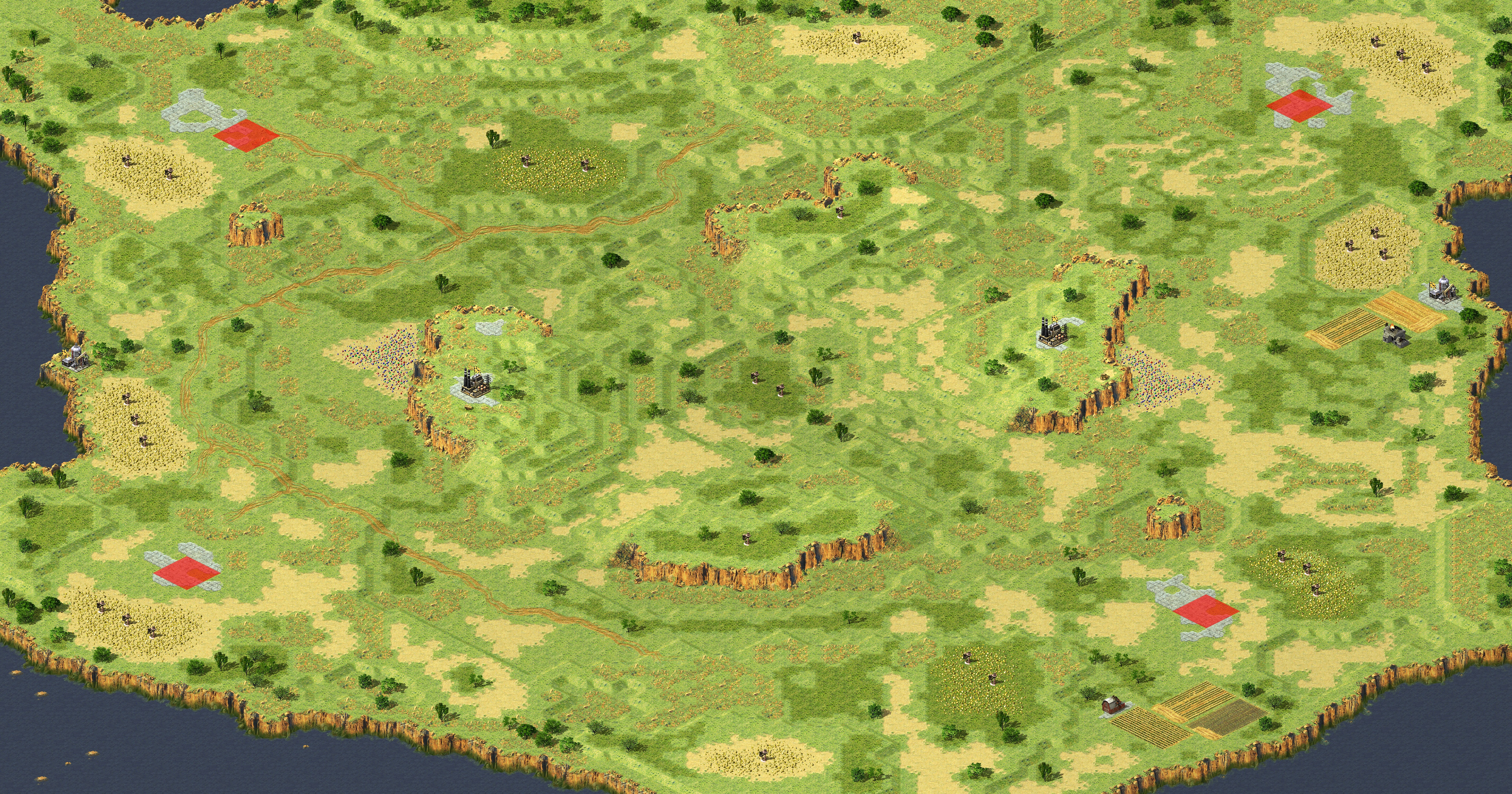 Rendered map: Buffed Heaven and Hell