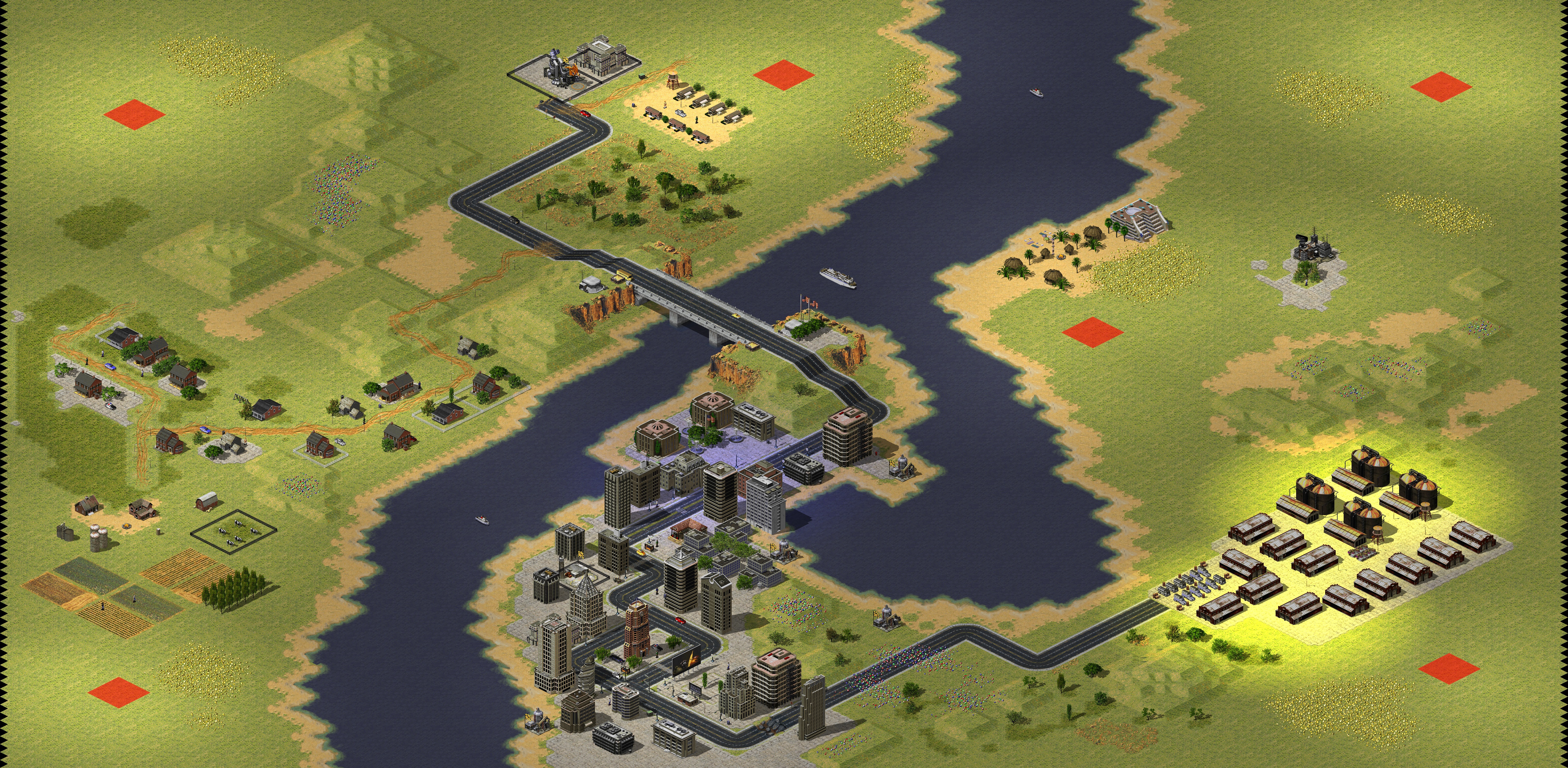 Rendered map: Iron Hooves Green Field