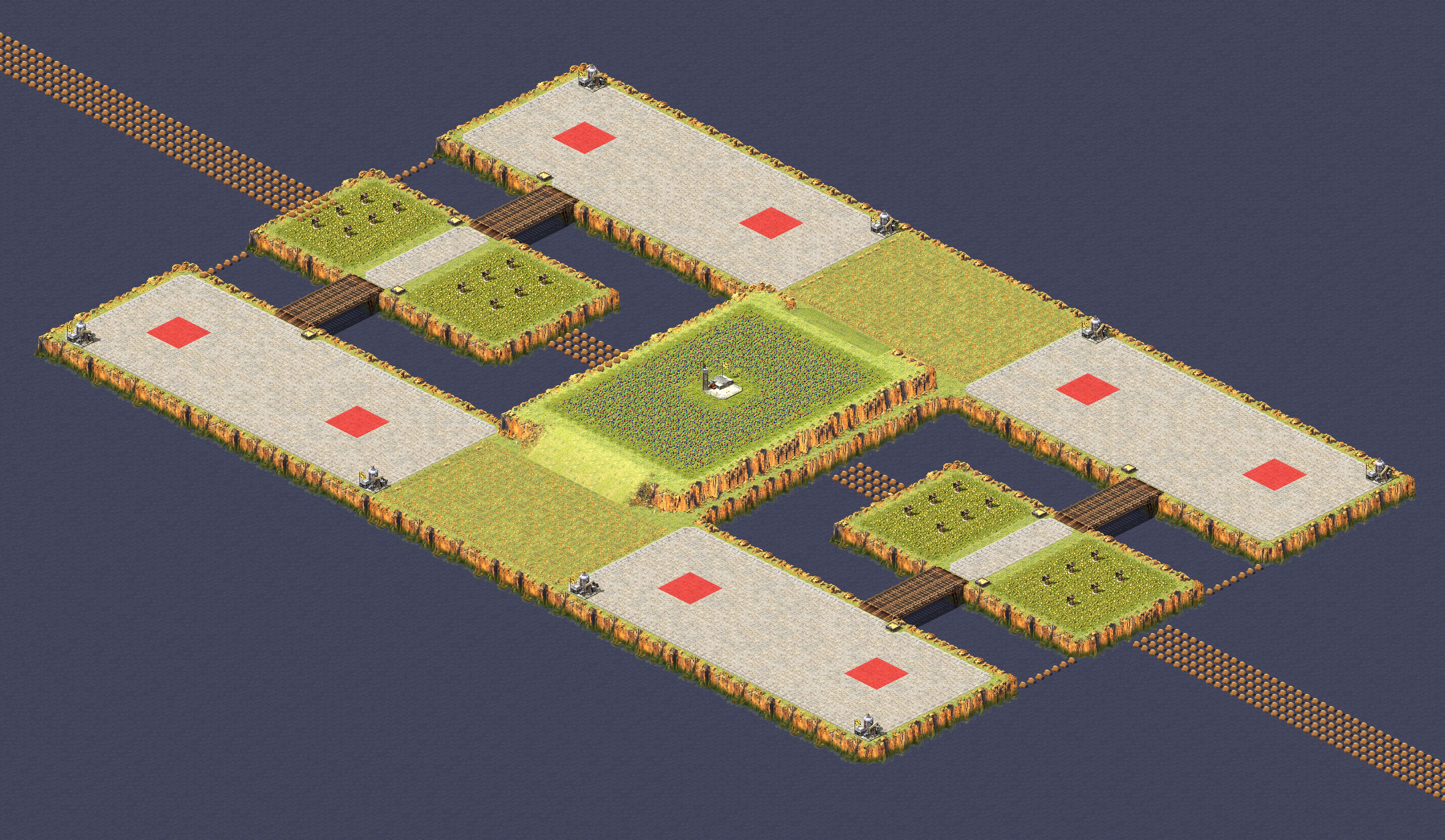 Rendered map: 无主之地