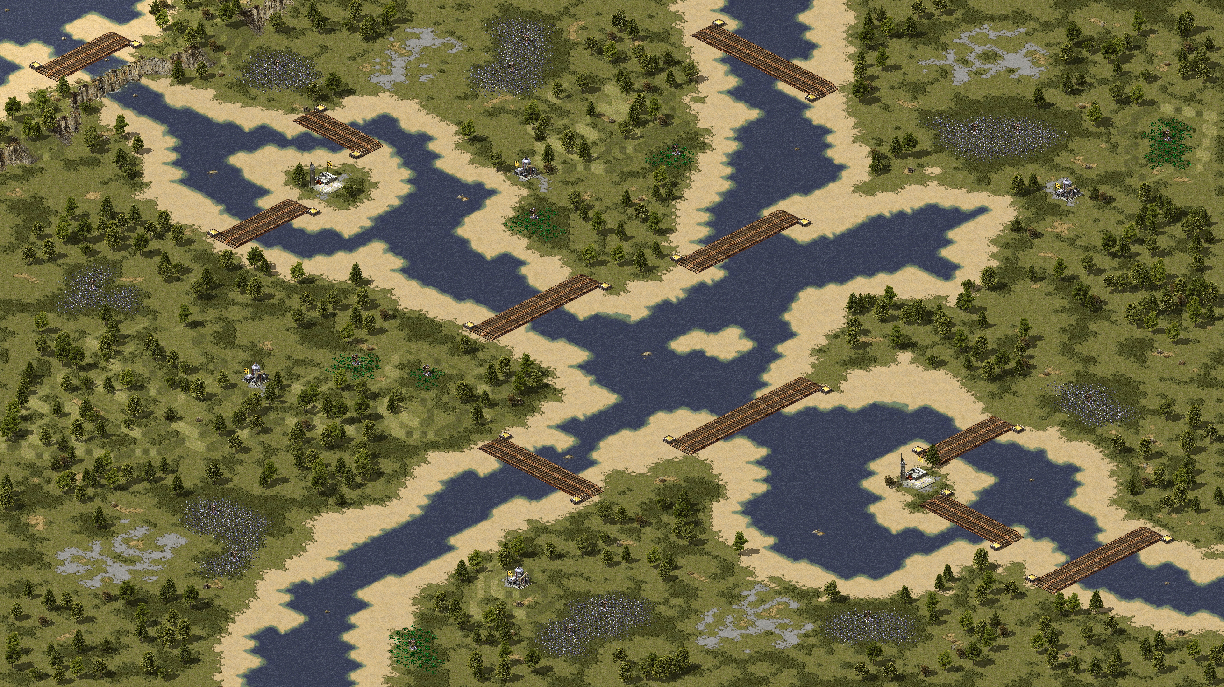 Rendered map: Bull Run