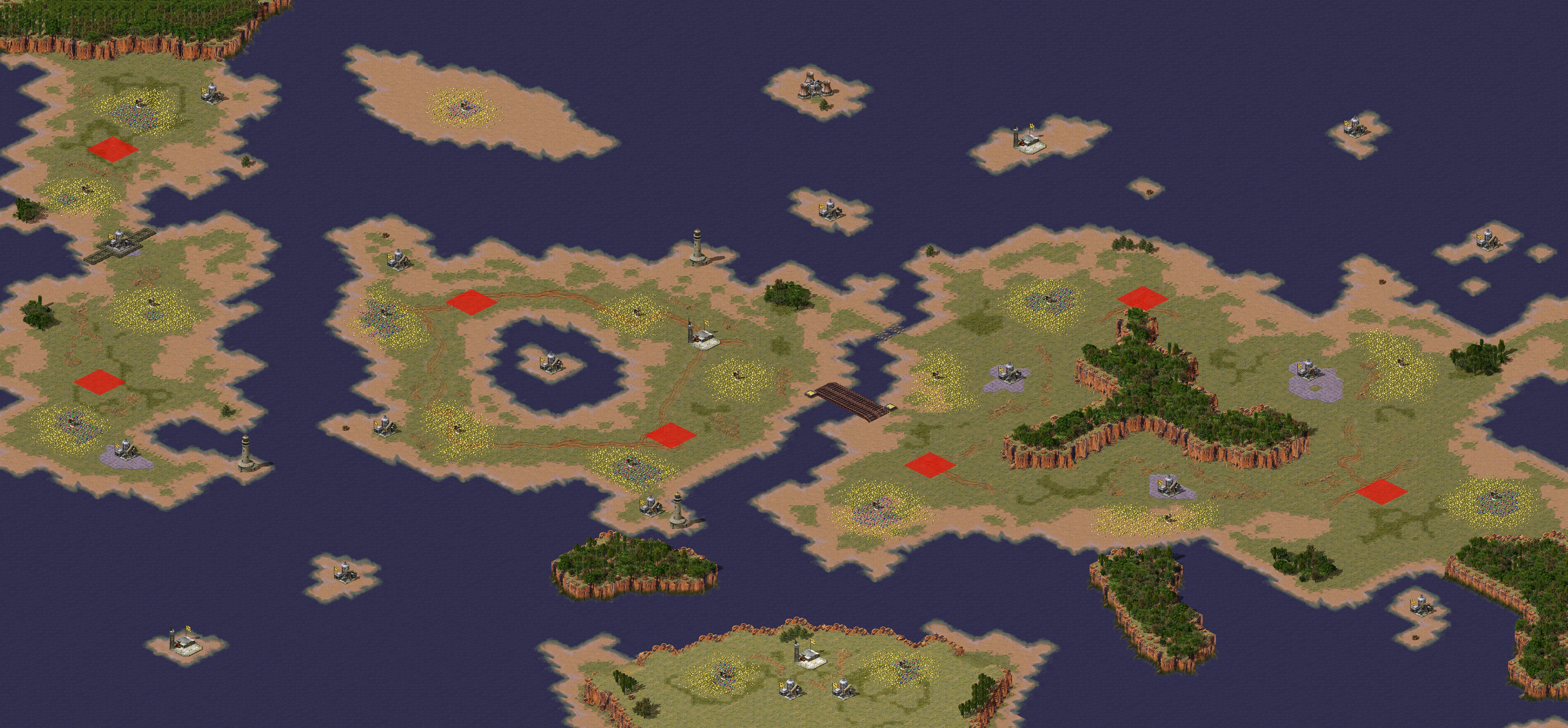 Rendered map: 冰与火之歌（草地）