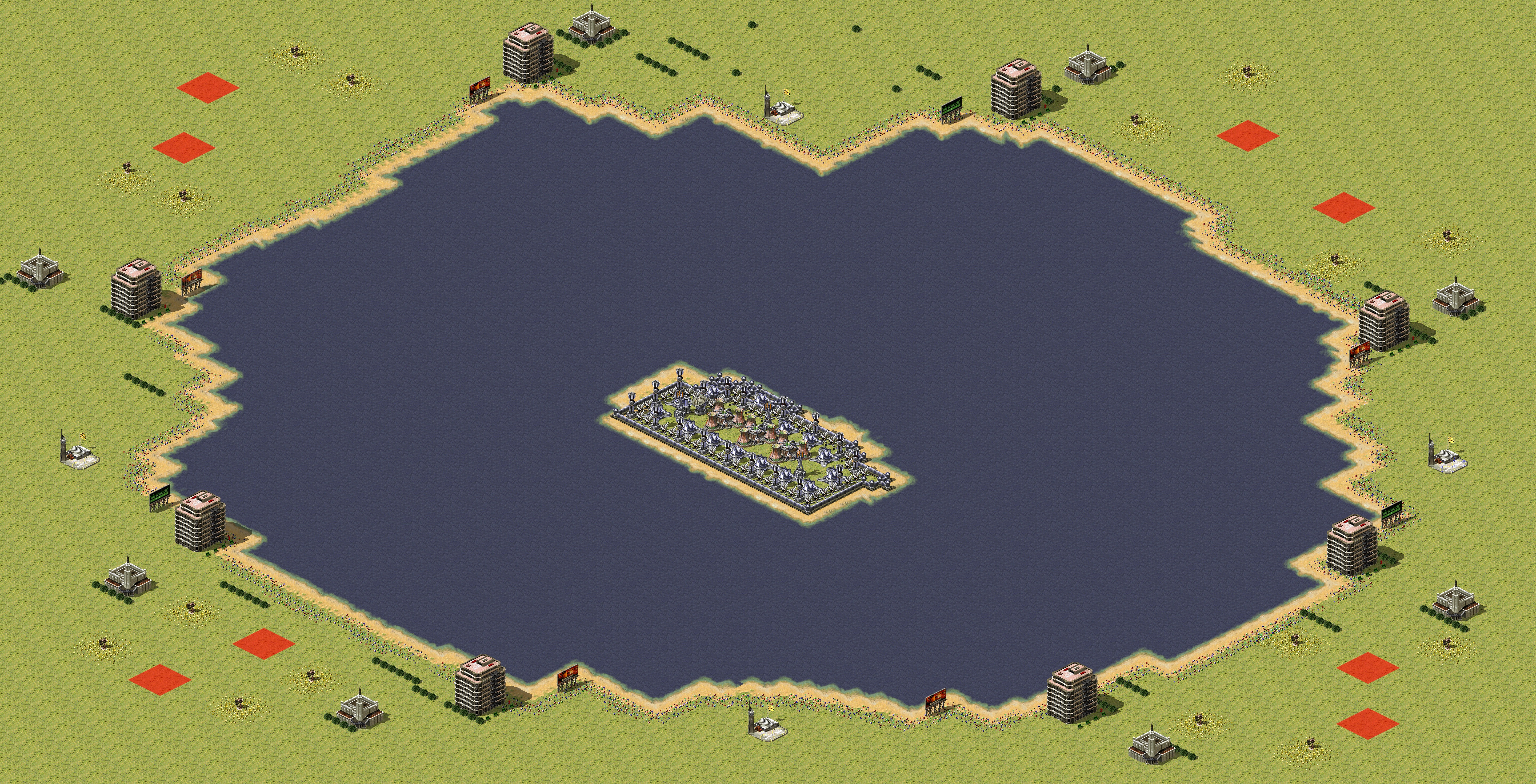 Rendered map: Bermuda Triangle