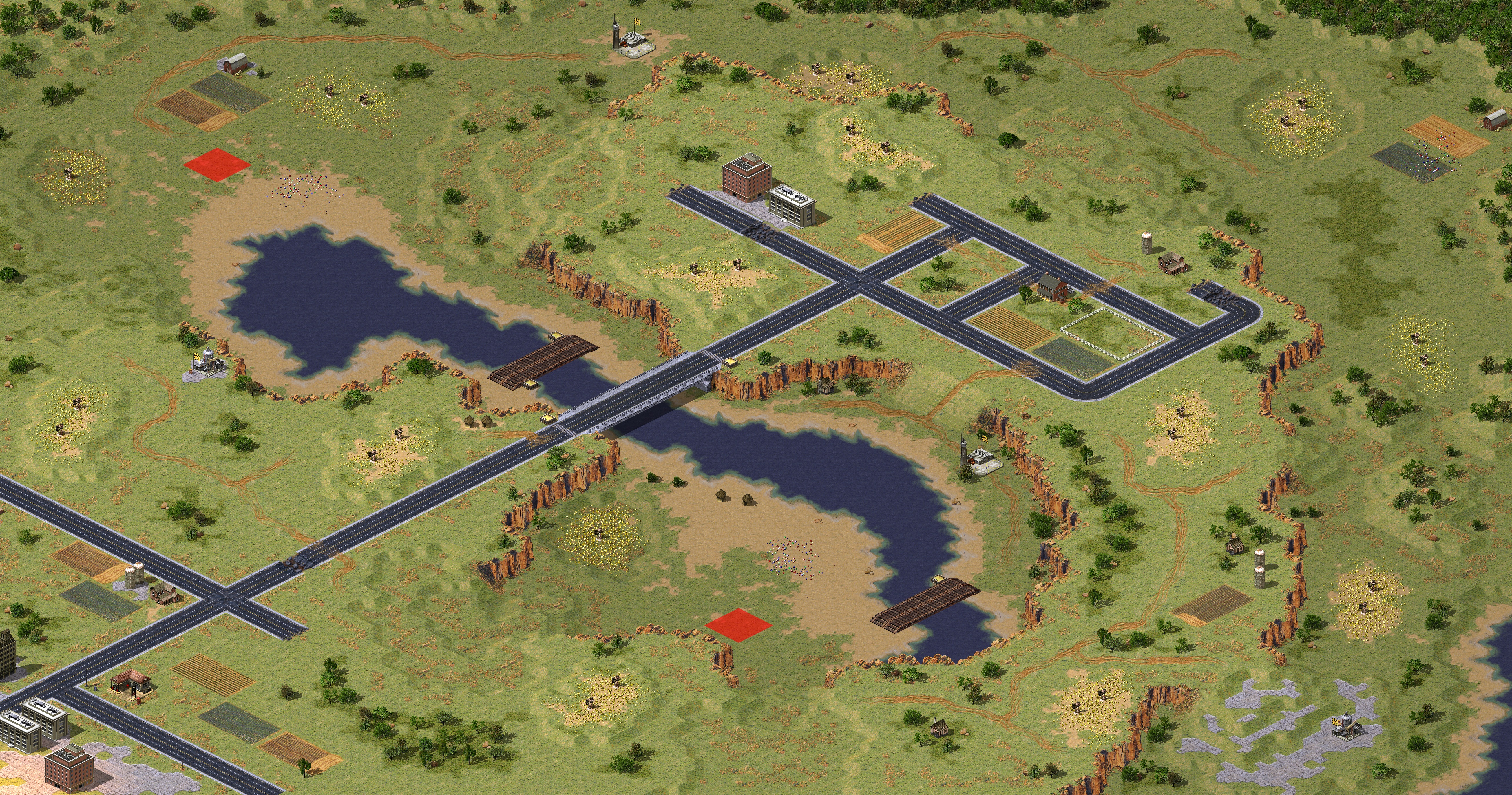 Rendered map: Southern Comfort