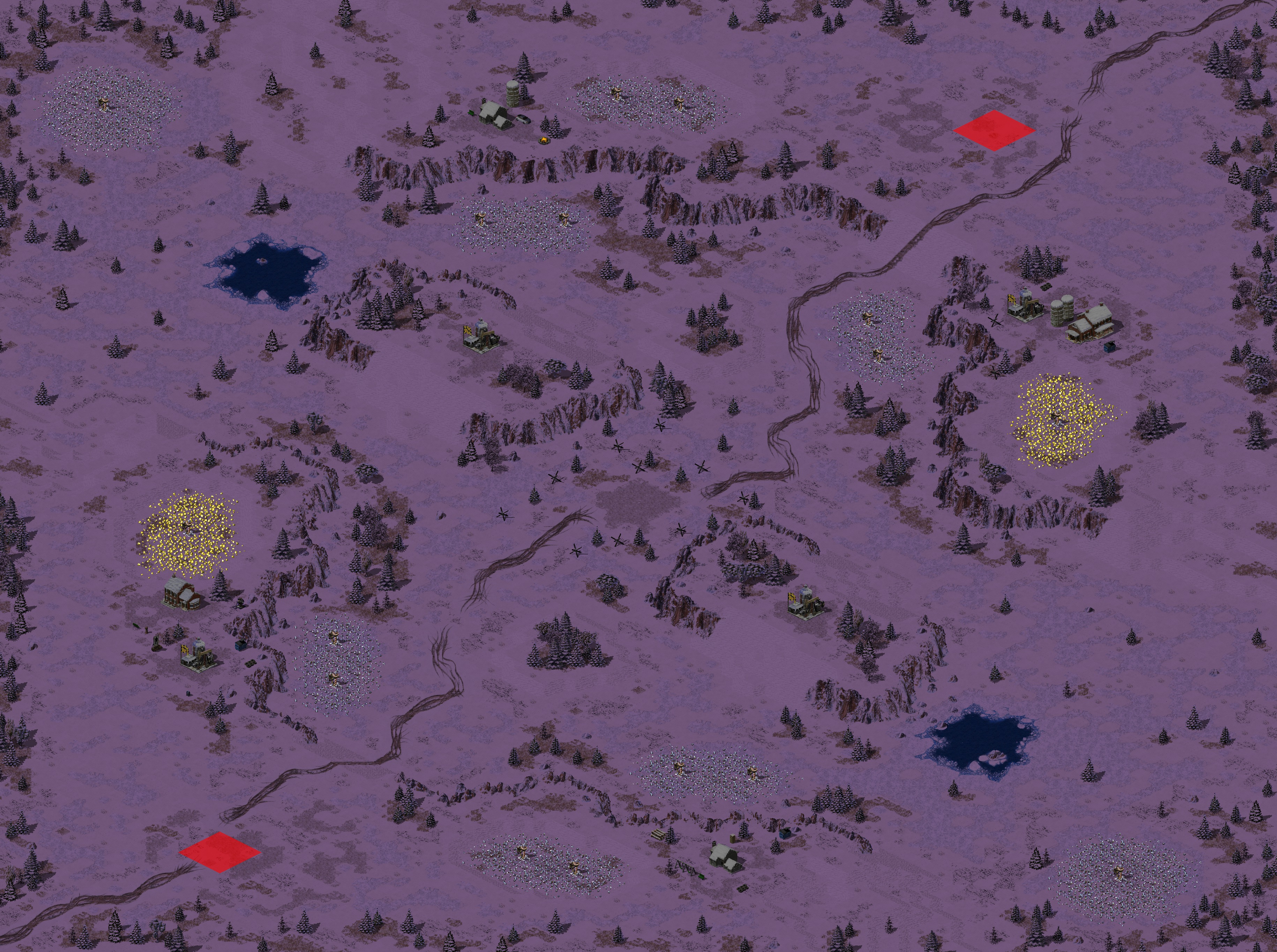 Rendered map: Kingsroad