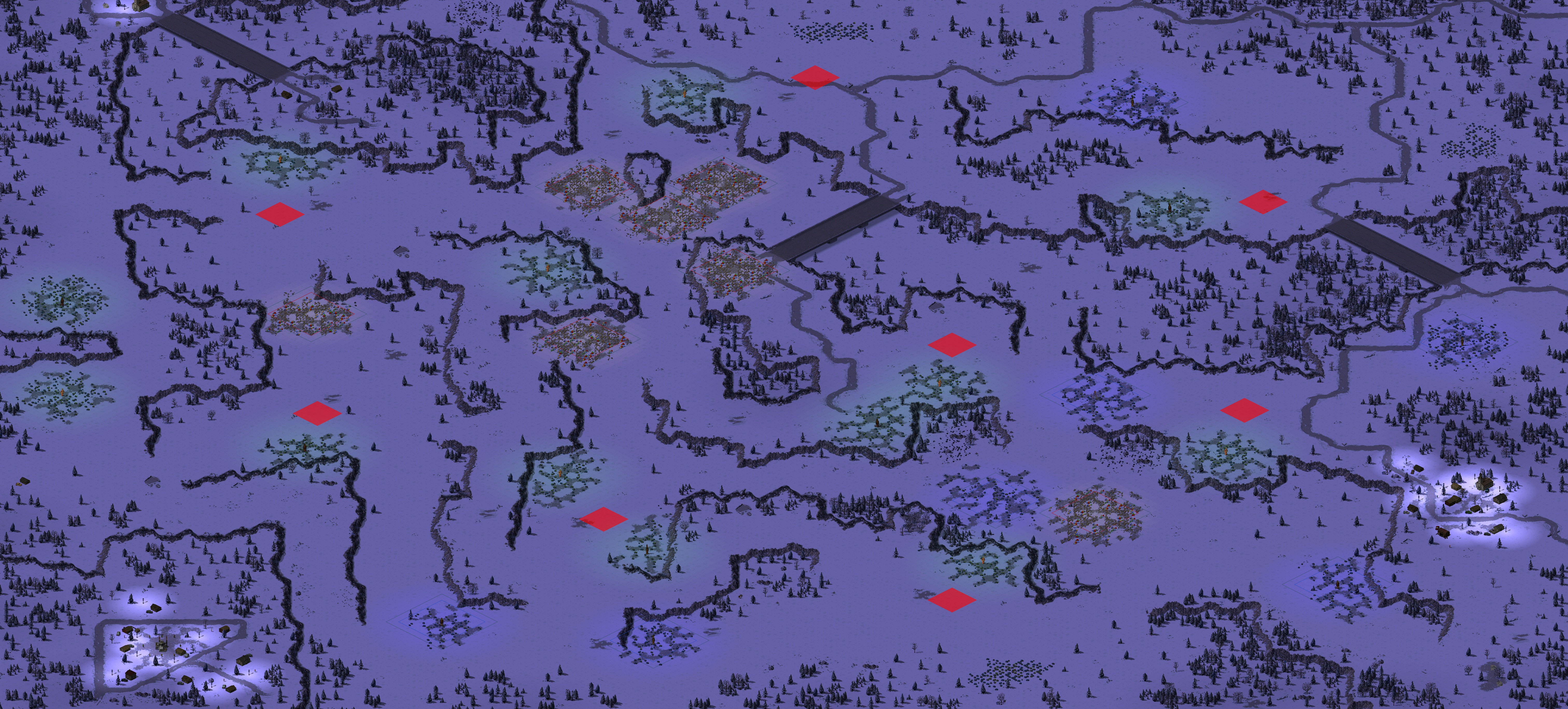 Rendered map: Frozen Wasteland Redux