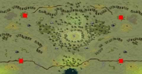 Rendered preview of Frozen Badlands